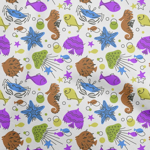 oneOone Velvet Green Fabric Beach Sewing Craft Projects Fabric Prints By Yard 58 Inch Wide