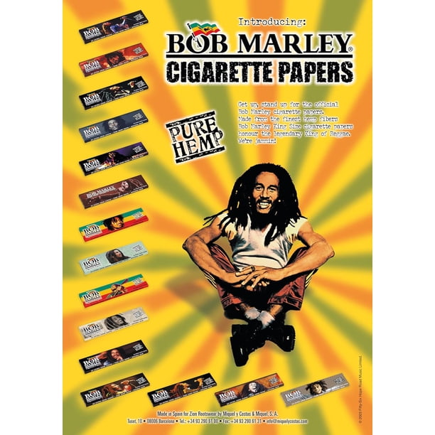Bob Marley King Size Papers - 5 Pack