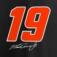 thumbnail image 3 of Women's Black Martin Truex Jr Number Signature Long Sleeve V-Neck T-Shirt, 3 of 4