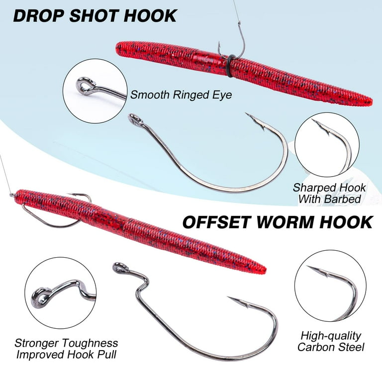 Neko Rig Setup Neko Rig 445043669679 REACTION TACKLE Neko Hooks