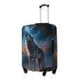 thumbnail image 1 of Fotbe Lonely Night Sky Wolf Funda Protectora para Equipaje, Antirrayones y Resistente a la Suciedad, Compatible con Maletas de 18 a 32 Pulgadas-X-Large, 1 of 7