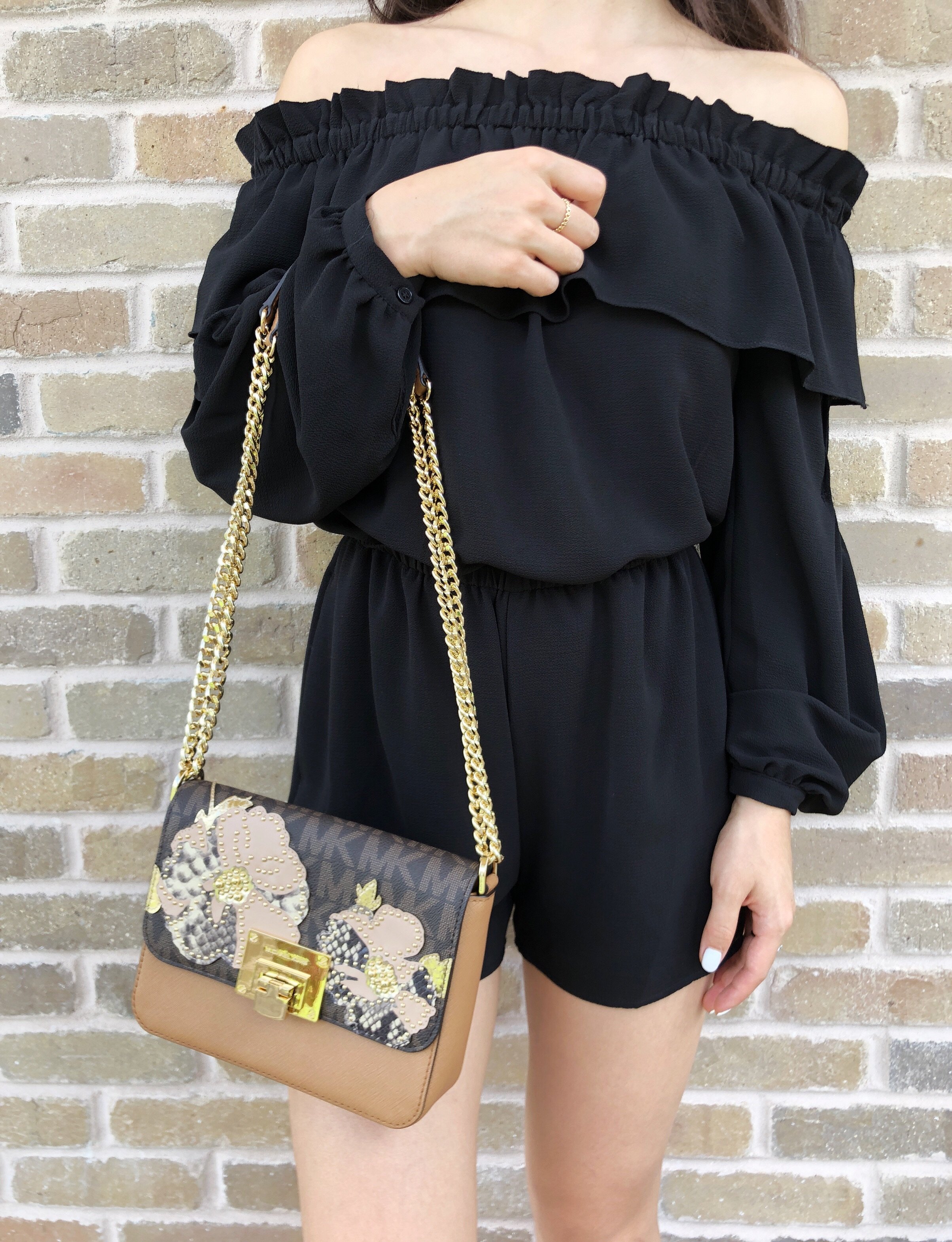 Michael kors tina small shoulder flap Clearance