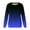 Dark Blue A, variant on Pejock Womens Casual Long Sleeve Sweatshirt Crew Neck Cute Pullover Relaxed Fit Tops Oversized Gradient Print Pullovers Tops Teen Girl Fall Crewneck Sweatshirts Y2K Fall Clothes 2023 Fashion Outfits