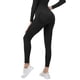 thumbnail image 2 of Gibobby Leggings de yoga para mujer Fitting Five Sports Fitness Lifting And Women's Point Running Drying Pants Pantalones Hips Yoga Training Quick P(Negro,M), 2 of 5