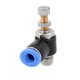 thumbnail image 1 of Conector de tubo de empuje de 8 mm con rosca macho 1/8 BSP, acoplador de válvula de controlador de velocidad, 1 of 4