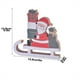 thumbnail image 2 of Adornos navideños de madera con forma de trineo de Papá Noel, calcetines, adornos para ventanas de escritorio., 2 of 2