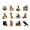 CT338, variant on Halloween Fridges Magnets Refrigerator Stickers, Festival Door Cling for Window Fridges Refrigerator Cover