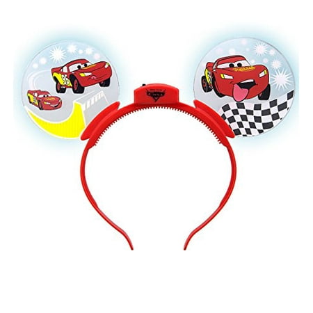 Disney Parks Cars Light Up Mickey Mouse Ears Headband
