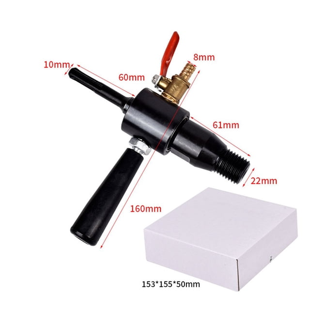 1Pc Electric Hammer Adapter Water Injection Water Drill Converter Connecting Rod Round