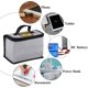 thumbnail image 5 of Bolsa de batería LiPo ignífuga Bolsa de almacenamiento de batería a prueba de explosiones Bolsa de seguridad Pr, 5 of 5