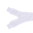 thumbnail image 4 of Mentonnière anti-ronflement, ceinture de maintien de la mâchoire en maille respirante et amincissante pour adultes (blanc), 4 of 4