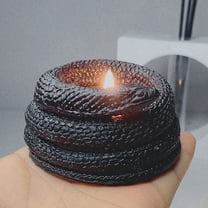Halloween Decorations Halloween Funny Small Snake Candle Horror Realistic Snake Candle Desktop Exquisite Small Ornaments Halloween Decorations Outdoor Halloween Decorations Indoor