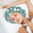 thumbnail image 6 of Yiaed Cartoon Funny Goose Print Satin Bonnet Silk Bonnet Hair Bonnet for Sleeping Hair Bonnets, 6 of 6