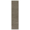 thumbnail image 3 of Luxe Weavers Modern Geometric Wave Taupe 2x8 Hallway Runner, Stain Resistant Carpet, 3 of 9