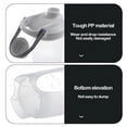 thumbnail image 7 of JilgTeok 2 Packs Protein Powder Water Bottle Shaker Bottle Protein Shakes Cup with Scale Plastic Cup Handheld Bottle for Fitness Sports 500ml, 7 of 7