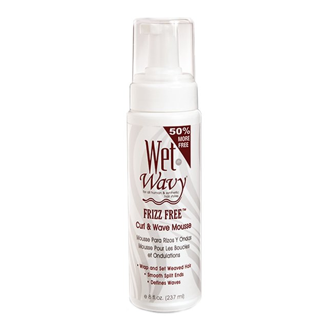Mousse de espuma para rizos Wet n Wavy, 8 onzas