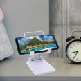thumbnail image 1 of AURARMLET Mobile Phone and Tablet Holder Metal Foldable Support for Kitchen 1Pack Back to School, 1 of 7