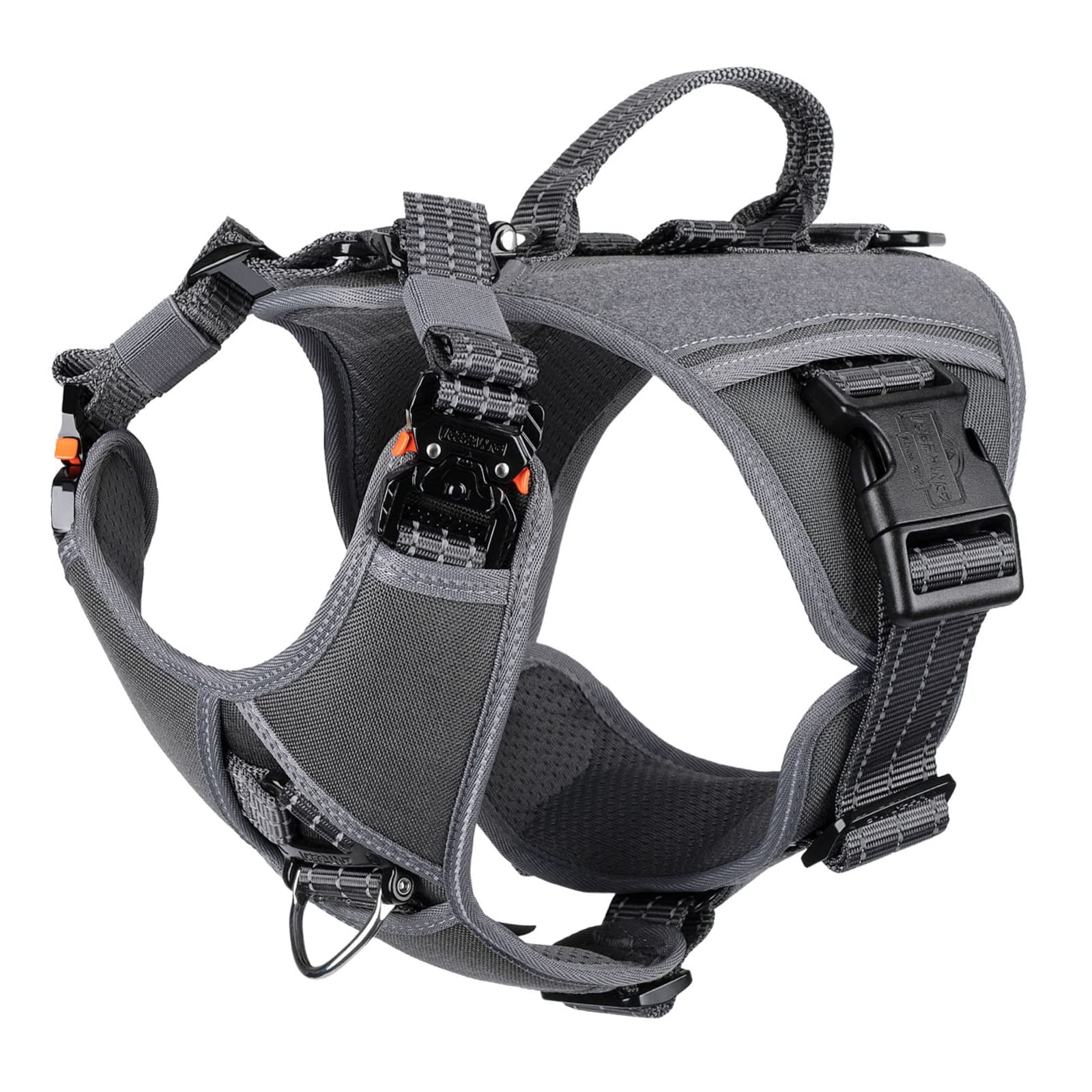 ICEFANG GN8 QuickMoving Tactical Dog Harness with Handle ,Reflective