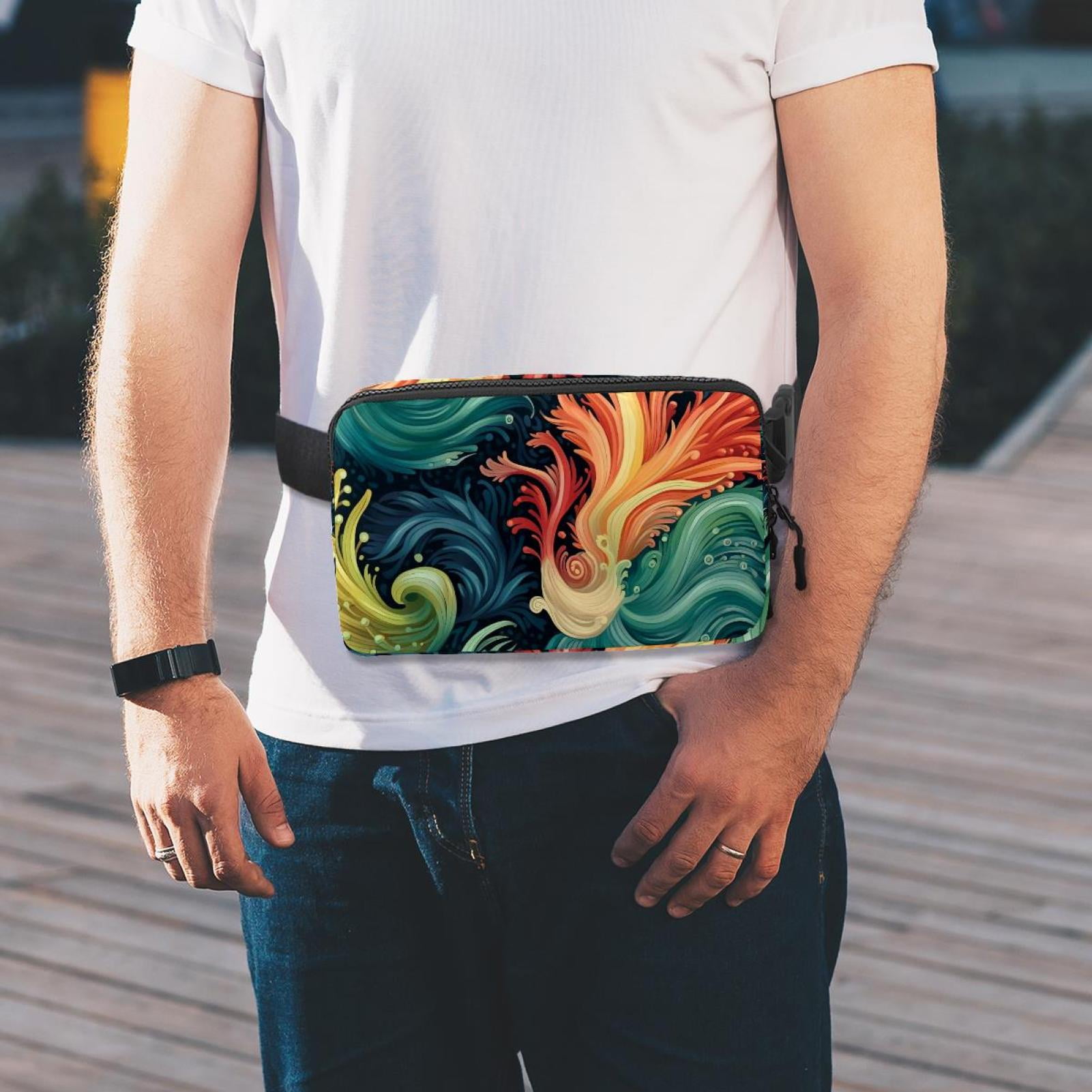 Sea slugs Lightweight Adjustable Running Belt Bag Fanny Pack Waist Pack with Extension Strap Unisex