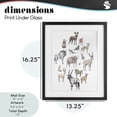 thumbnail image 3 of Simple Africa Animals Black Framed Print Under Glass, design by Cecilia Battaini, 3 of 10
