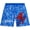 Spider-Man Blue/White Web, variant on Boys Swim Trunks - Spider-Man Hulk Quick Dry Swim Shorts for Boys with Inner Mesh Lining