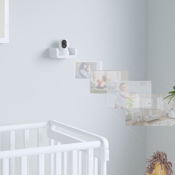 KAKOWELY 1Pc Wall Mounted Bathroom Organizer Shelf White for Cosmetic Storage and Storage Solutions