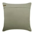thumbnail image 3 of Pillow Covers, Textured Pillow Cover, 18x18 inch (45x45 cm) Faux Leather Pillowcase Square Silver Pintuck Throw Pillows Cover, Couch Cushion Cover, Modern, Solid - Stunning Silver, 3 of 3