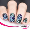 thumbnail image 3 of Whats Up Nails - Stained Glass Vinyl Stencils Nail Art Design, 3 of 15