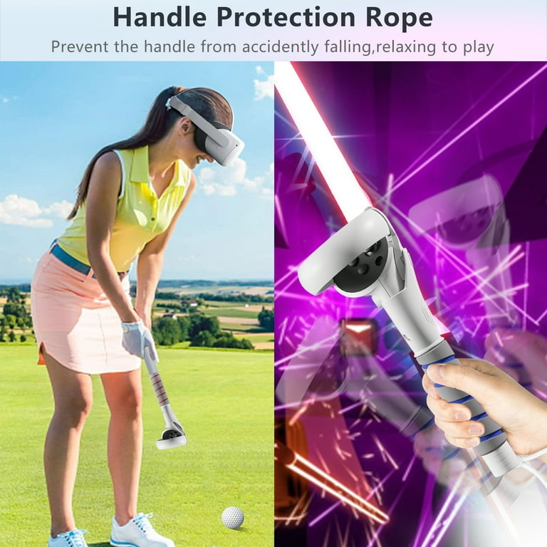 Prociv VR Accessories, Handle Extender Grips for Meta Quest 2/3/3S