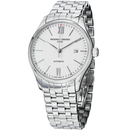 Frederique Constant 303WN5B6B Women's Classics White Dial Steel Bracelet Automatic Watch
