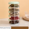 thumbnail image 6 of Vestitly 5 LayerStackable Kitchen Storage Box Seasoning Containers Stackable Kitchen Condiment Jars With Lids For All Condiments, 6 of 9