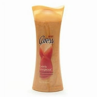 Caress Evenly Gorgeous Exfoliating Body Wash 18 oz (Pack of 3)