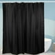 thumbnail image 4 of Cortina de ducha impermeable Sincero 200x180cm Color negro, 4 of 10