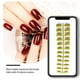 thumbnail image 4 of Vogacara 24 piezas de uñas postizas de ataúd resistentes a los arañazos de bailarina corta coloridas uñas acrílicas artificiales de color sólido DIY Juegos de manicura 21 verde aguacate Vogacara CE011412-21, 4 of 4