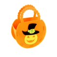 thumbnail image 2 of Halloween Candy Bag, Trick or Treat, Halloween Pumpkin Ghost Felt Tote Bag, 3D Halloween Party Favor Holder, Creative Holiday Gift Bag with Handle for Seasonal Decoration Display, 2 of 4