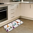 thumbnail image 4 of HTOOQ Kitchen Mat Colorful Chili Pepper Kitchen Rug Mat Anti-Fatigue Comfort Floor Mat Non Slip Oil Stain Resistant Easy to Clean Kitchen Rug Bath Rug Carpet for Indoor Outdoor Doormat, 4 of 6