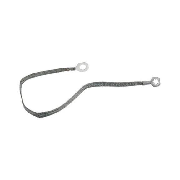 KarParts360 Ground Strap | Copper Conductor Material | Gray And Silver | Stranded | 2 Conductors | Non-Corrosion Resistant