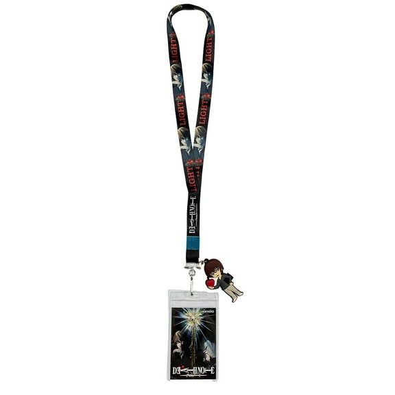 Great Eastern Entertainment Death Note: Light Yagami Lanyard with ID Holder and Charm