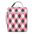 thumbnail image 5 of Rustic Plaid Insulated Lunch Bag Box Men Reusable Lunch Tote Bag with Detachable Handle Lunch Box Containers Office Travel, 5 of 6