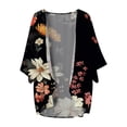 thumbnail image 6 of Women's Casual B Fashion Print Lightweight And Comfortable Beach Vacation Chiffon Cardigan Sun Cardigan plus Womens Cardigan Cardigans Women Light Weight Sweaters Duster Sweaters for Women Summer, 6 of 6