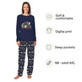 thumbnail image 2 of Farm Animal Christmas Theme Pajamas, Funny Pajamas For Family, Cotton And Poly Blend, Standard to Plus Sizes, 2 of 7