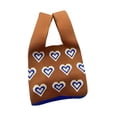 thumbnail image 5 of Women Shoulder Bag Heart Handbag Casual Boho Tote Bag for Outdoor Party, 5 of 9