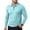Sky Blue, variant on LTTVQM Men's Quarter Zip Up Pullover Collar Shirts Long Sleeve Golf Tops 2026 Spring Athletic Casual Workout Sky Blue L