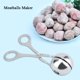 thumbnail image 2 of ER Albóndigas de acero inoxidable, albóndigas antiadherentes, cucharas antiadherentes para bola de masa, pinzas para hielo para pastel, helado, masa para galletas, melón Rojo Verde, 2 of 5