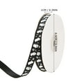 thumbnail image 3 of PEEIUO Halloween Ribbon 1 Cm 22 M Decoration Gift Silk Wide Ribbon Fabric Ribbon Wedding, Baptism and Birthday Gifts Desktop Ornament,Counter Decor, 3 of 3