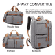 thumbnail image 2 of Mochila Coolbell Convertible 3 En 1 Para Laptop De 17.3 In, 2 of 5