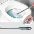 thumbnail image 2 of Unique Bargains Toilet Brush Long Handle Flexible Brush Head Gray 2 Pcs, 2 of 5