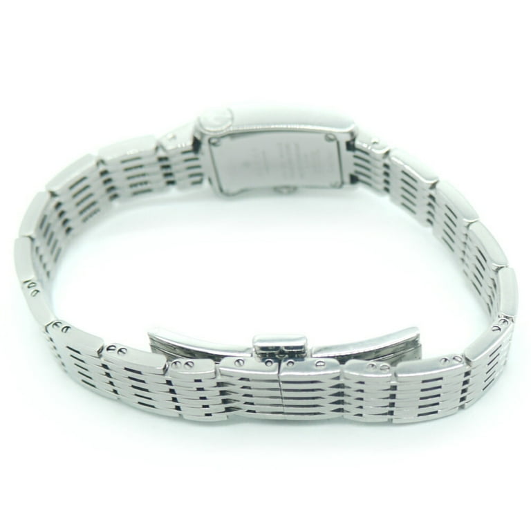 グッチ Gメトロ スクエア ピンクシェル レディース 8600L Y02031 Pre-Owned GUCCI Gucci G Metro square quartz pink shell dial