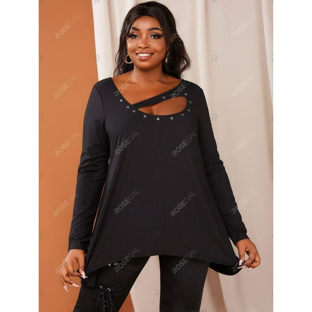 Plus Size Camisetas Largas Tallas Grandes Camiseta Mujer Tallas