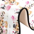 thumbnail image 6 of SKYSONIC 2'X6' Happy Valentine's Day Runner Rug with Rubber Backing, Cute Puppy Heart Non Slip Entryway Rug Runner Washable Soft Area Rug Carpet for Hallway Bedroom Kitchen Decor, 6 of 6